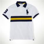 polo ralph lauren tee shirt mode hommes 2013 big pony parallel white